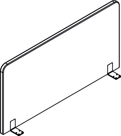 Экран акустический XAFP 1260.1 Синий C-06 1200х30х600 RAND Acoustic