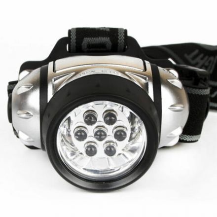 Фонарь налобный ULTRAFLASH 7хLED, 3 режима, питание 3хААА (не в комплекте), LED5351 Фонарь налобный ULTRAFLASH 7хLED, 3 режима, питание 3хААА (не в комплекте), LED5351