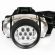 Фонарь налобный ULTRAFLASH 7хLED, 3 режима, питание 3хААА(не в комплекте), LED5351