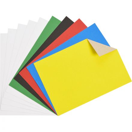 Картон цветной+ белый немелованный 10л 5цв А4 №1School ColorPics Картон цветной+ белый немелованный 10л 5цв А4 №1School ColorPics