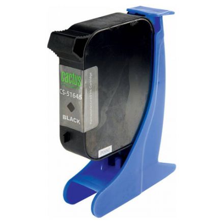 Картридж струйный CACTUS (CS-51645) для HP Deskjet 720/820/1120/1220, черный Картридж струйный CACTUS (CS-51645) для HP Deskjet 720/820/1120/1220, черный