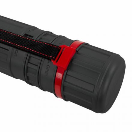 Тубус для чертежей телескопический, длина 64-100 см, формат А0, диаметр 8,5 см, с ремнем, черный, BRAUBERG, 271256 Тубус для чертежей телескопический, длина 64-100 см, формат А0, диаметр 8,5 см, с ремнем, черный, BRAUBERG, 271256