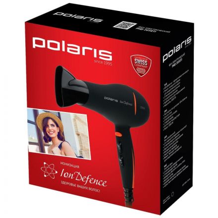 Фен POLARIS PHD 2038Ti, черный Фен POLARIS PHD 2038Ti, черный