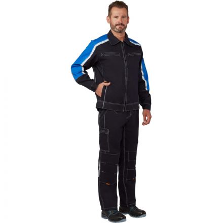 Костюм рабочий летний муж л34-КПК т.син/вас(100%х/б) р.60-62/182-188 (Джет)