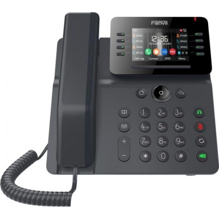 IP-телефон Fanvil V64 Enterprise, 12 SIP, 3.5 color LCD, Opus+IPV6