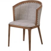 Стул Bizotti (540х610х830) орех темный/ткань nobile Стул Bizotti (540х610х830) орех темный/ткань nobile