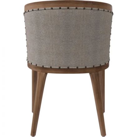 Стул Bizotti (540х610х830) орех темный/ткань nobile