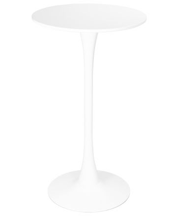 Стол барный MIA BAR, белая столешница, белое основание Стол барный MIA BAR, белая столешница, белое основание