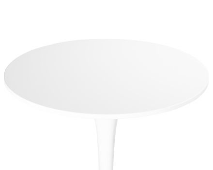 Стол барный MIA BAR, белая столешница, белое основание Стол барный MIA BAR, белая столешница, белое основание