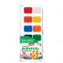 Краски акварельные BRAUBERG KIDS NEW, медовые, 12 цветов, квадратные кюветы, пластиковый пенал с европодвесом, 192796 Краски акварельные BRAUBERG KIDS NEW, медовые, 12 цветов, квадратные кюветы, пластиковый пенал с европодвесом, 192796