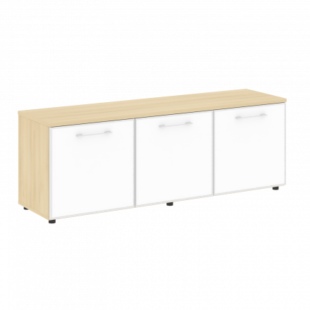 Yalta Тумба модульная LT.TS-3.5 white Акация/Стекло white 1642*450*580