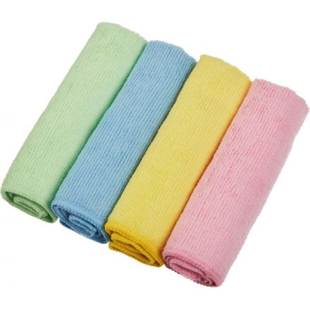 Салфетки хозяйственные Paclan Practi микрофибра 30x30 см 4 штуки в упаковке