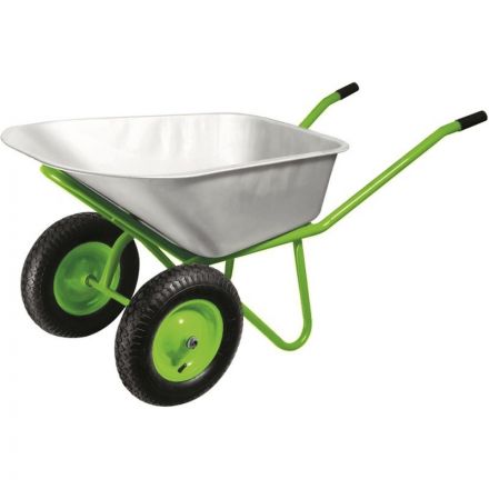 Тачка садово-строительная 2-х колесная г/п 230 кг объем 90 л Сибртех 689643 Тачка садово-строительная 2-х колесная г/п 230 кг объем 90 л Сибртех 689643