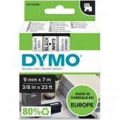 Картридж DYMO S0720730 D1 для принтера этикеток (9 мм x 7 м, цвет ленты ,tksq, шрифт черный)