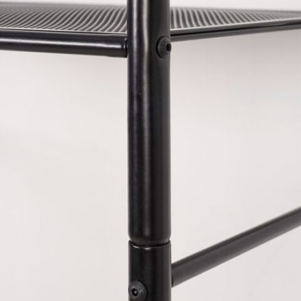 Стеллаж на металлокаркасе "Валенсия-14", 455х300х1205 мм, 4 полки, черный, СТВ14 Ч Стеллаж на металлокаркасе "Валенсия-14", 455х300х1205 мм, 4 полки, черный, СТВ14 Ч