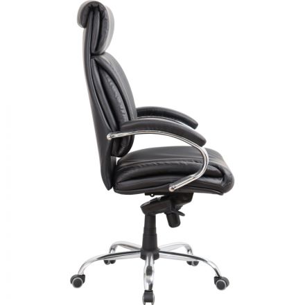 Кресло BN_SH_EChair-516 TPU кожзам черный, хром Кресло BN_SH_EChair-516 TPU кожзам черный, хром