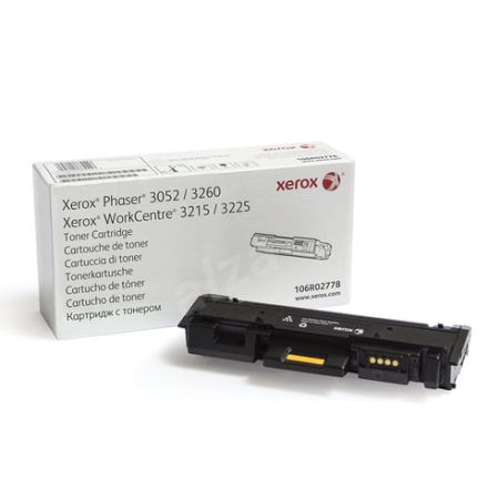 Тонер-картридж XEROX (106R02778) WC 3215/3225/Phaser 3052/3260, оригинальный, ресурс 3000 стр. Тонер-картридж XEROX (106R02778) WC 3215/3225/Phaser 3052/3260, оригинальный, ресурс 3000 стр.