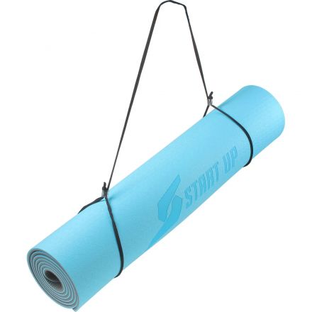 Коврик для фитнеса и йоги Start Up Blue/Gray р183×61×0,6 см, 371126