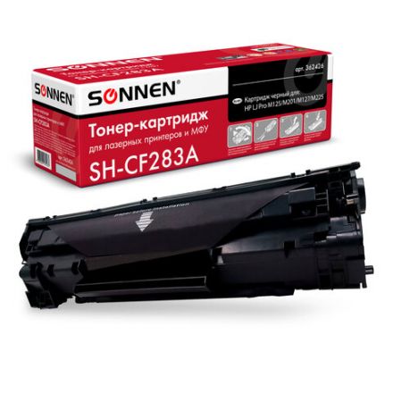 Картридж лазерный SONNEN (SH-CF283A) для HP LaserJet Pro M125/M201/M127/M225, ВЫСШЕЕ КАЧЕСТВО, ресурс 1500 стр., 362426 Картридж лазерный SONNEN (SH-CF283A) для HP LaserJet Pro M125/M201/M127/M225, ВЫСШЕЕ КАЧЕСТВО, ресурс 1500 стр., 362426