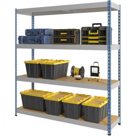 Стеллаж металлический 0MX_SB 200x183x51/ 4 полки