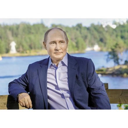 Календарь настенный 3-х блочный 2026 Путин В.В. 340х820мм, 4 постера