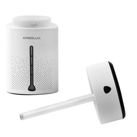Увлажнитель воздуха ERGOLUX ELX-HUM01-C01, объем бака 1 л, 5 Вт, подсветка, белый Увлажнитель воздуха ERGOLUX ELX-HUM01-C01, объем бака 1 л, 5 Вт, подсветка, белый