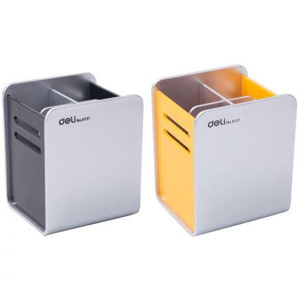 Подставка-органайзер для канц.принадле-ей Deli E9137, 4 отделения, в ассорт Подставка-органайзер для канц.принадле-ей Deli E9137, 4 отделения, в ассорт