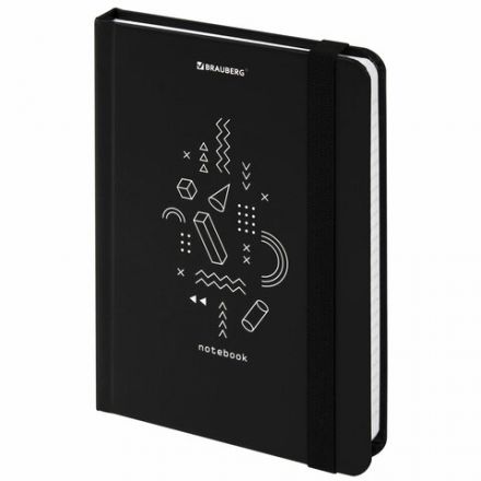 Блокнот с резинкой в клетку 96 л., МАЛЫЙ ФОРМАТ А6 (109х148 мм), твердая обложка, BRAUBERG, "Elements", 113736 Блокнот с резинкой в клетку 96 л., МАЛЫЙ ФОРМАТ А6 (109х148 мм), твердая обложка, BRAUBERG, "Elements", 113736