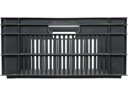 Ящик 600х400х200 перфорированный чёрный Ящик 600х400х200 перфорированный чёрный