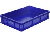 Ящик 600х400х120 сплошной, без ручек синий Ящик 600х400х120 сплошной, без ручек синий