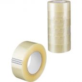 Клейкая лента упаковочная 48мм x 200м 40мкр прозрачная 6 шт/уп СПб Клейкая лента упаковочная 48мм x 200м 40мкр прозрачная 6 шт/уп СПб