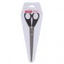 Ножницы STAFF Basic, 180 мм, чёрные, ПВХ чехол с европодвесом, 236939 Ножницы STAFF Basic, 180 мм, чёрные, ПВХ чехол с европодвесом, 236939