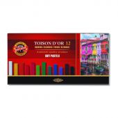 Пастель сухая худож. мягкая TOISON D`OR 8582 12цв/наб карт 8582012001KS Пастель сухая худож. мягкая TOISON D`OR 8582 12цв/наб карт 8582012001KS