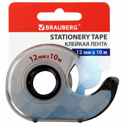 Клейкая лента 12 мм х 10 м в диспенсере, BRAUBERG, 227263 Клейкая лента 12 мм х 10 м в диспенсере, BRAUBERG, 227263