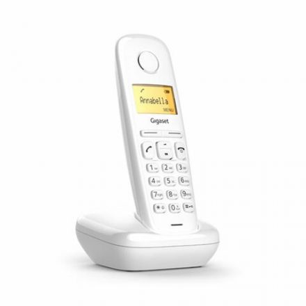 Радиотелефон GIGASET A170, память 50 номеров, АОН, повтор, часы, белый, S30852H2802S302 Радиотелефон GIGASET A170, память 50 номеров, АОН, повтор, часы, белый, S30852H2802S302
