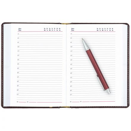 Ежедневник недатированный Attache Каньон искусственная кожа А5 176 листов бордовый (143x210 мм) Ежедневник недатированный Attache Каньон искусственная кожа А5 176 листов бордовый (143x210 мм)