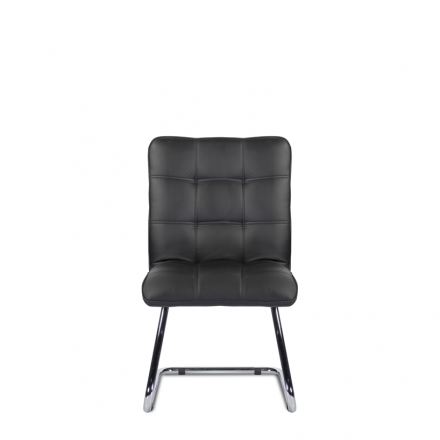 Кресло К13 Фигаро Н/п хром S-0401 (черный) Кресло К13 Фигаро Н/п хром S-0401 (черный)