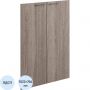 Двери Комус Мебель К-Loft 2шт. 241H006 764х16х1022 дуб сонома темн