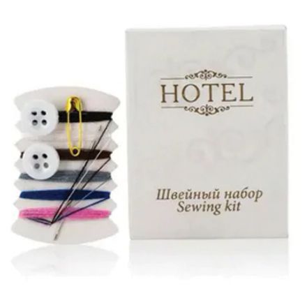Набор швейный КОМПЛЕКТ 500 шт., HOTEL, картон, 2000123 Набор швейный КОМПЛЕКТ 500 шт., HOTEL, картон, 2000123