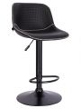 Барный стул Everprof Smile (Смайл) Black Экокожа Черный