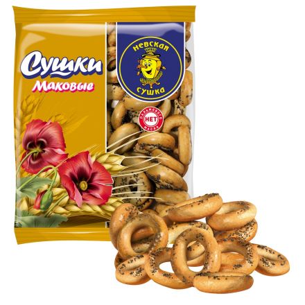 Сушки Маковые Невская сушка 275г
