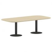 Конференц стол ПРГ-8 Клен*/Антрацит 3600х1200х750 IMAGO