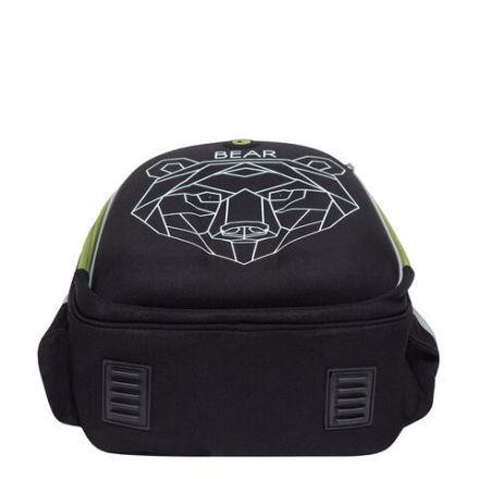 Ранец GRIZZLY анатомическая спинка, c бейджем, для мальчиков, "BEAR", 36х28х20 см, RAz-287-9/1 Ранец GRIZZLY анатомическая спинка, c бейджем, для мальчиков, "BEAR", 36х28х20 см, RAz-287-9/1