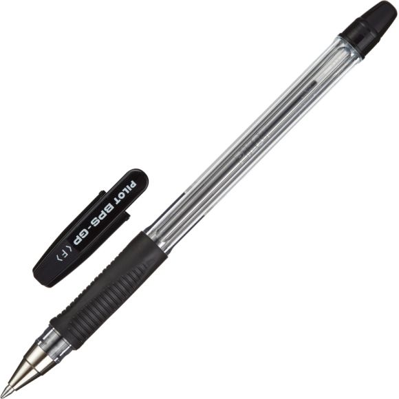 Ручка шариковая Pilot BPS-GP-F черная (толщина линии 0.32 мм)