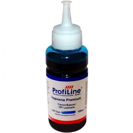 Чернила Premium для Canon/Epson/HP/Lexmark св. гол. 100  мл воднProfilLine