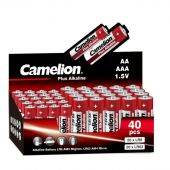 Батарейка Camelion Plus Alkaline COMBO40 40шт/бл 20LR6 + 20LR03-CB(14981) Батарейка Camelion Plus Alkaline COMBO40 40шт/бл 20LR6 + 20LR03-CB(14981)