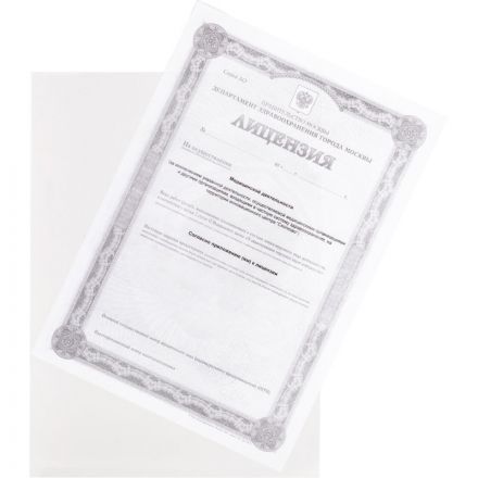 Папка-уголок A4 прозрачная 120 мкм (20 штук в упаковке) Папка-уголок A4 прозрачная 120 мкм (20 штук в упаковке)