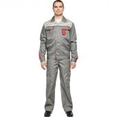 Костюм рабочий летний муж л10-КБР сер/с-сер 48-50 182-188 (Базис)