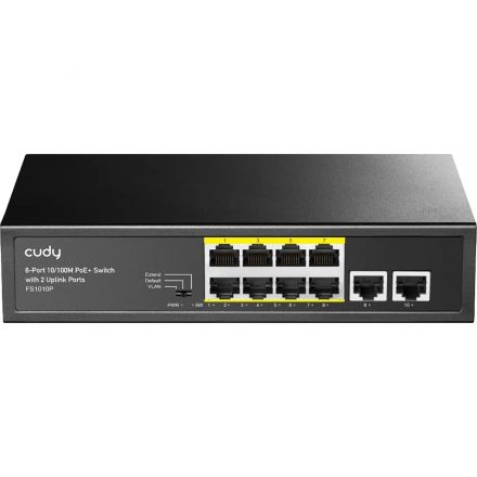 Коммутатор Cudy FS1010P 8хPoE+ 120W 2хUplink Коммутатор Cudy FS1010P 8хPoE+ 120W 2хUplink