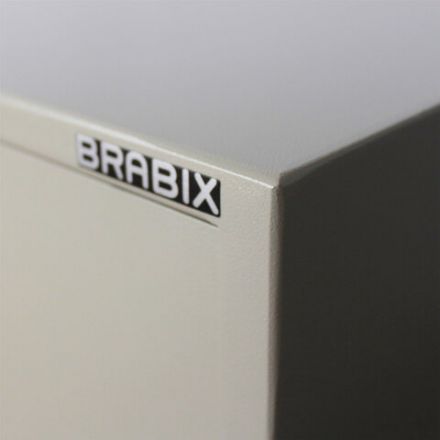 Сейф мебельный BRABIX "D-18m", 180х270х236 мм, 5 кг, ключевой замок, крепление к стене, 291161